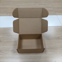 Boîte d'expédition pour vêtements en carton ondulé biodégradable et compostable, prix attractif, vente chaude, personnalisable
