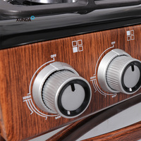 Xunda Nouveau Design Grain de Bois Cuisinière à Gaz Four sur Pied Quatre Brûleurs Cuisinière à Gaz 4 Brûleurs Avec Four Et Grill Cuisine Cuisson