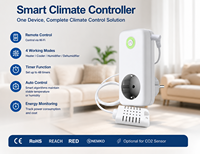 Termostato WiFi Intelligente Kiwi per il Controllo Climatico Domestico, Riscaldatore per Sistemi HVAC Residenziali, Regolatore di Temperatura per il Risparmio Energetico Domestico