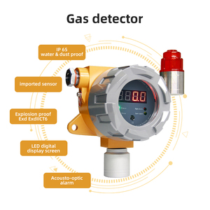 Lpg gaz sensör dedektörü De gaz doğal gaz kaçak sensörü ölçü Alarm kontrol paneli - Product Image 3