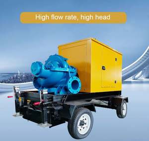 Bomba de Agua Centrífuga de Larga Vida Útil, 1500 M3, Doble Succión, Carcasa Dividida, para Riego Agrícola - Product Image 6