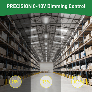 ETL DLC được liệt kê thương mại công nghiệp Highbay đèn 150W 240W 300W <span class=keywords><strong>LED</strong></span> tuyến tính ánh sáng bay cao cho cửa hàng làm việc - Product Image 3