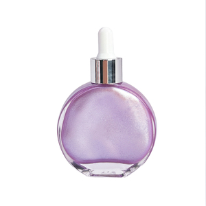 MLM customizable 70ml Shimmer Body Oil Liquid Highlighter Fine Glitter Hydrating Whitening Private Label brightening body oil - Product Image 4