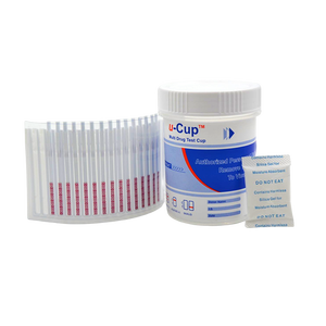 Kits de test urinaire rapides multi-drogues <span class=keywords><strong>U</strong></span>-Cup Compact à configuration personnalisée pour usage hospitalier - Product Image 4