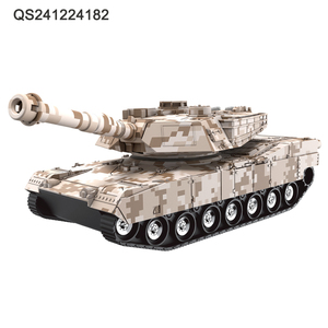 Juguetes de <span class=keywords><strong>coches</strong></span> de juguete con torreta de PVC de bajo precio QS, varios estilos, temática militar, con fricción, sonido y luz, 3 pilas AG13 - Product Image 3