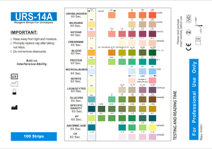 Caped <span class=keywords><strong>URS</strong></span> 14A Bandelettes de test de qualité d'<span class=keywords><strong>urine</strong></span> clinique à domicile utilisation rapide et précise de haute qualité kits en une étape de bonne qualité - Product Image 5