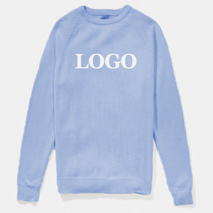 OEM ordinateur tricoté adolescent hiver <span class=keywords><strong>pull</strong></span> Design de mode 7GG pur coton col rond personnalisé unisexe Letterman Intarsia <span class=keywords><strong>pull</strong></span> - Product Image 5