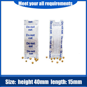 <span class=keywords><strong>Tamis</strong></span> moléculaire 4A déshydratant Gel de silice 0.5g Impérial Non-tissé trou de rouleau d'étanchéité Ne pas manger - Product Image 4