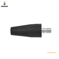 Nettoyeur haute pression pour voiture SS, buse rotative turbo avec connecteur rapide 1/4\", outil d'accessoire de nettoyage rotatif