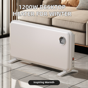 2000W 저소음 AC 전기 패널 컨벡터 히터 (가정용/욕실 및 침실용 벽걸이 겸용) - Product Image 2