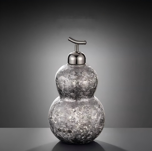 Bouteille d'eau isotherme en titane en forme de <span class=keywords><strong>gourde</strong></span> avec paille, <span class=keywords><strong>gourde</strong></span> métallique anti-fuite, <span class=keywords><strong>gourde</strong></span> isotherme portable - Product Image 1