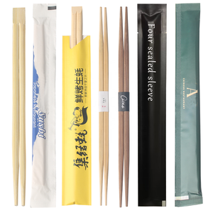 Palillos Cuadrados de Bambú de 8 Pulgadas <span class=keywords><strong>Estilo</strong></span> <span class=keywords><strong>Sushi</strong></span> con Cubiertas Biodegradables y Ecológicos Desechables para Restaurantes y Hoteles - Product Image 6