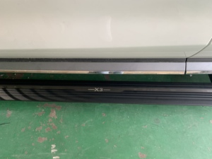 Marchepieds électriques rétractables en alliage d'aluminium de qualité aérospatiale WEIJIA, marchepieds latéraux électriques compatibles avec BMW X3 F25 de 2012 à 2017 - Product Image 2