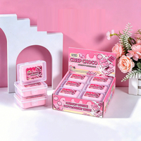 Boules anti-stress craquantes en cire de chocolat, texture croquante, sensation de boule de neige, forme patte de chat, donut, squishy