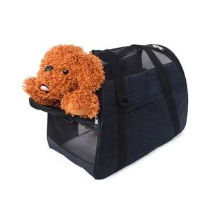 Wholesale Low MOQ Custom Luxury Airline Approved Soft Sided Collapsible Breathable Mesh Pet Tote <b>Bags</b> Dog <b>Cat</b> Travel <b>Carrier</b> - Product Image 6