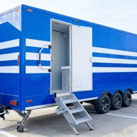 Toilettes Mobiles VIP Portables pour Camping, Caravane, Douche, Salle de Bain Extérieure, Conteneur Sanitaire, Remorque WC