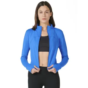 เสื้อแจ็คเก็ตแขนยาวสำหรับผู้หญิงที่พอดีตัวและให้ความอบอุ่น - Product Image 2