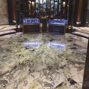 TMZ OEM/ODM Marmol Home Decor Marble Cold Emerald Dalle de marbre pour salle de bain Table en marbre massif personnalisée pour le salon - Product Image 5