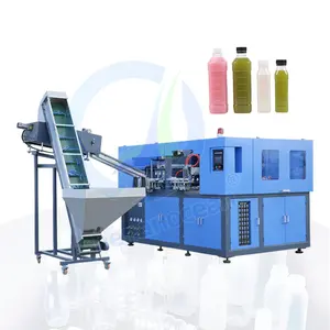 OCEAN Automatic Square Glass Pet Juice Bottle Molding Machine Stretch Blow Make Machine from 200 Ml - 2000ml