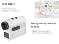 Télémètre laser de golf 500M 6x, monocular numérique avec étanchéité IP54 et précision de 1m