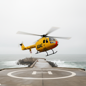 Hélicoptère RC Roban 450 Taille <span class=keywords><strong>BO105</strong></span> Version RTF Red Bull GPS Retour Automatique Modèle Réduit Jouets pour Adultes - Product Image 2