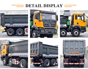 Heavy Duty Dump Truck 8x4 Diesel 500HP <b>12</b>-Cylinder Euro 5 Mining Transport Truck 30T GVW Manual Transmission - Product Image 6