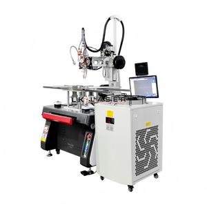 Nuova Macchina Automatica per Saldatura Laser a Fibra a 3/4/5 Assi per Saldatura ad Angolo e a Giunzione con Componenti THK, Saldatura Laser per Telai <span class=keywords><strong>di</strong></span> Finestre in Alluminio - Product Image 2