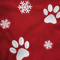 Chaussette de Noël brodée personnalisée avec nom, sac cadeau, porte-bonbons de Noël personnalisé, décoration