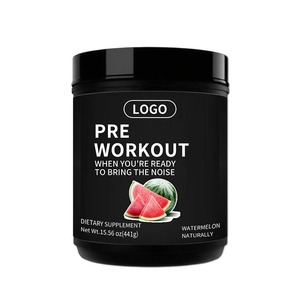 Oem Beta alanine + citrulline malate Pre Workout bột dưa hấu có hương vị cho người lớn nam giới và phụ nữ - Product Image 1