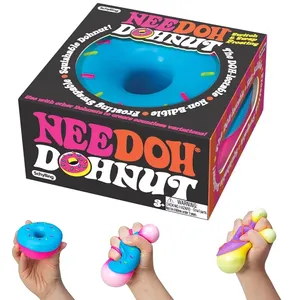 Nuevo NeeDoh Schylling Egg Donut, Juguete Sensorial Antiestrés, Herramienta Sensorial para la Ansiedad, Herramienta de Concentración para el TDAH, Gadget Calmante para Escritorio, EVA - Product Image 1