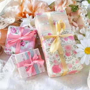 High Quality 30pcs/Pack Loose Leaf Decorative Base Paper Fresh Lace Pattern Journal Decoration Wedding Dress Series Premium Memo - Product Image 6