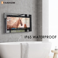 Miroir de Télévision Intelligent Android Tactile Étanche STANHOM CE FCC pour Salle de Bain 43"