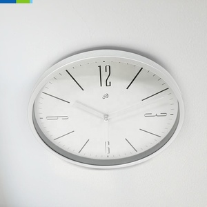Contemporaneo orologio <span class=keywords><strong>da</strong></span> <span class=keywords><strong>parete</strong></span> al quarzo <span class=keywords><strong>da</strong></span> 10 pollici con motivo astratto con Design circolare a faccia singola <span class=keywords><strong>da</strong></span> soggiorno - Product Image 6