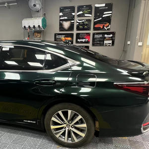 WRAPMASTER 5*59FT Nouveauté <span class=keywords><strong>Film</strong></span> de protection de voiture vert émeraude Super brillant Métallique <span class=keywords><strong>Film</strong></span> de protection de voiture auto-adhésif - Product Image 5
