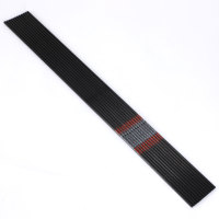 Tiges de flèches en fibre de carbone pour tir à l'arc, DIY, pour arc recurve et arc composé, diamètre 6,2 mm, épaisseur 0,003 pouces, longueur 250-800