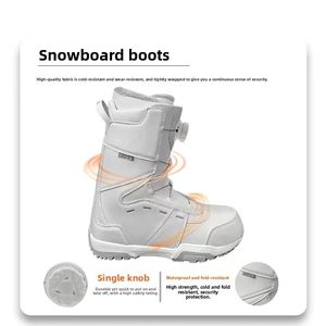 Nuovi Scarponi <span class=keywords><strong>da</strong></span> <span class=keywords><strong>Sci</strong></span>/Snowboard con Fibbia in Acciaio a Sgancio Rapido, Resistenti al Freddo e alla Piegatura, di Alta Gamma e alla Moda <span class=keywords><strong>per</strong></span> Uomo/Donna - Product Image 2