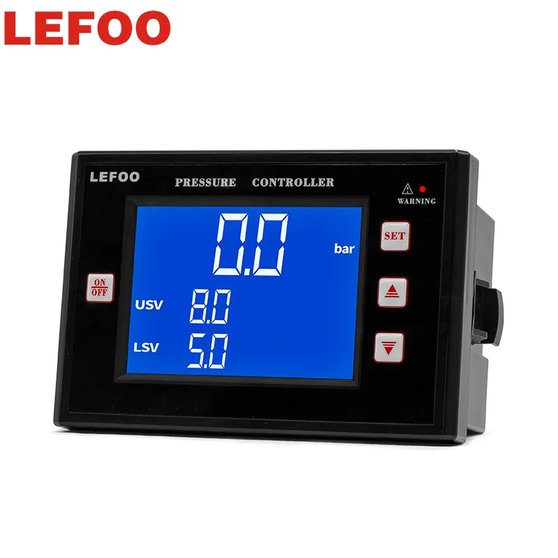 LEFOO yüksek kalite 220/110VAC otomatik akıllı basınç kontrol anahtarı ile LCD