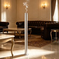 Diffuseur d'huiles essentielles silencieux en aluminium pour bureau moderne et salle de conférence, nébuliseur d'arômes à air froid