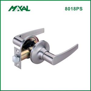2025 Maxal Nhà Máy Satin Nickel Chất Lượng Cao Đoạn Đòn Bẩy Khóa Xử Lý Phát Hành Nhanh Chóng Đẩy Nút Kẽm Hợp Kim Key Hot-Bán - Product Image 5