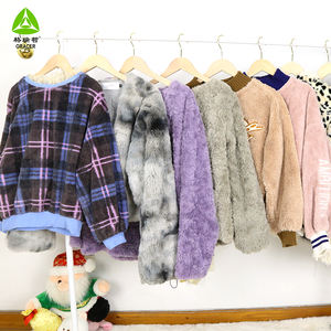 Winter <strong>Women'S</strong> <strong>Parkas</strong> <strong>Coats</strong> Hooded Fur Collar Thrift Store <strong>Uk</strong> Gracer Second Hand Bale Clothes - Product Image 1