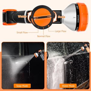 Producto para mascotas, boquilla de alta presión 8 en 1, rociador de jardín, pistola de agua, dispensador de jabón, boquilla de manguera, rociador para lavado de perros y mascotas al aire libre - Product Image 3