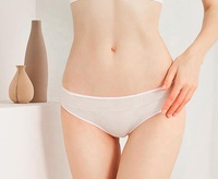 Celana Dalam Sekali Pakai Anti-Bakteri 100% Katun yang Bernapas untuk Wanita