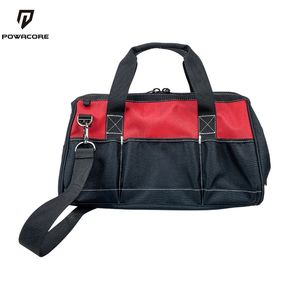 Mochila de electricista portátil personalizable POWACORE de 16 pulgadas, Kit de herramientas de trabajo de coche impermeable, estructura de nailon de poliéster, OEM ODM - Product Image 4