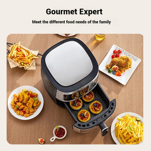 Friteuse à air personnalisée OEM en gros friteuse à <span class=keywords><strong>micro</strong></span>-ondes multifonctionnelle 5L 10L litres <span class=keywords><strong>four</strong></span> numérique intelligent <span class=keywords><strong>Silver</strong></span> <span class=keywords><strong>Crest</strong></span> friteuse à air - Product Image 3