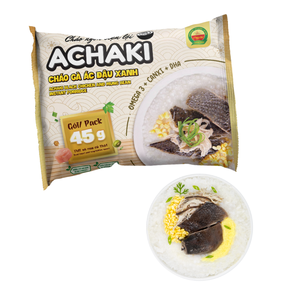 Achaki Black Chicken Mung Bean Gachas instantáneas Opción de comida nutritiva Producto de Vietnam Fácil de preparar para adultos y niños - Product Image 1