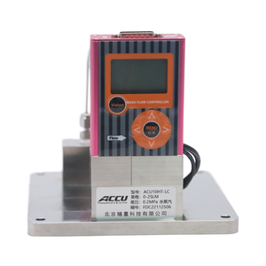 Contrôleur de débit numérique haute température, débitmètre en acier inoxydable pour eau, gaz, huile, air, personnalisation OEM - Product Image 4