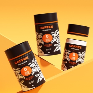 Tube en carton personnalisé imprimé pour café, emballage rond en carton pour thé, boîte cadeau pour grains de café - Product Image 4