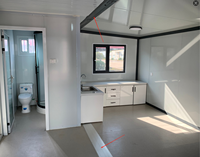 Maison modulaire portable de 20, 30 ou 40 pieds, meilleur prix, maison conteneur extensible moderne, maisonnette à 2 chambres