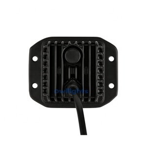 नया डिजाइन डुअल रंग के नेतृत्व वाला काम कोहरे लाइट बार 4x4 V ट्रक फ्लश माउंट एलईडी लाइट - Product Image 4