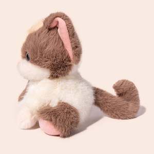 Lindo Peluche de Cachorro/Gatito, Compañero de Escritorio, Muñeco de Animal, Decoración de Habitación, Kawaii, Peluche para Niños, Regalo Educativo - Product Image 4